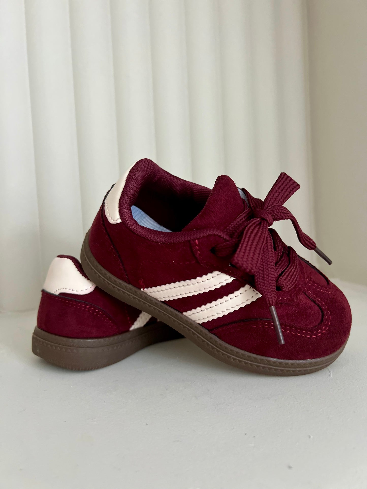 Children’s Burgundy Trainers
