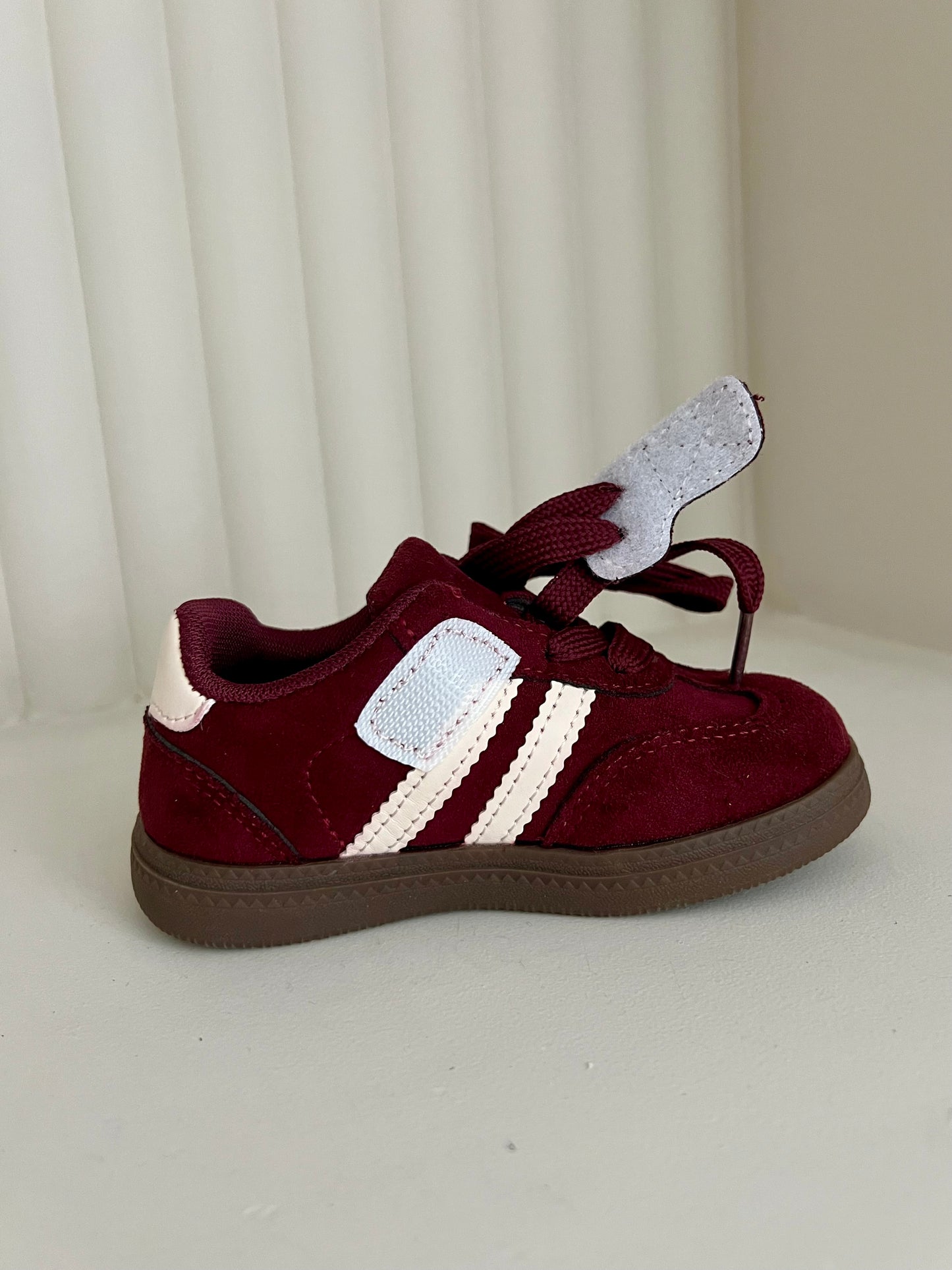 Children’s Burgundy Trainers
