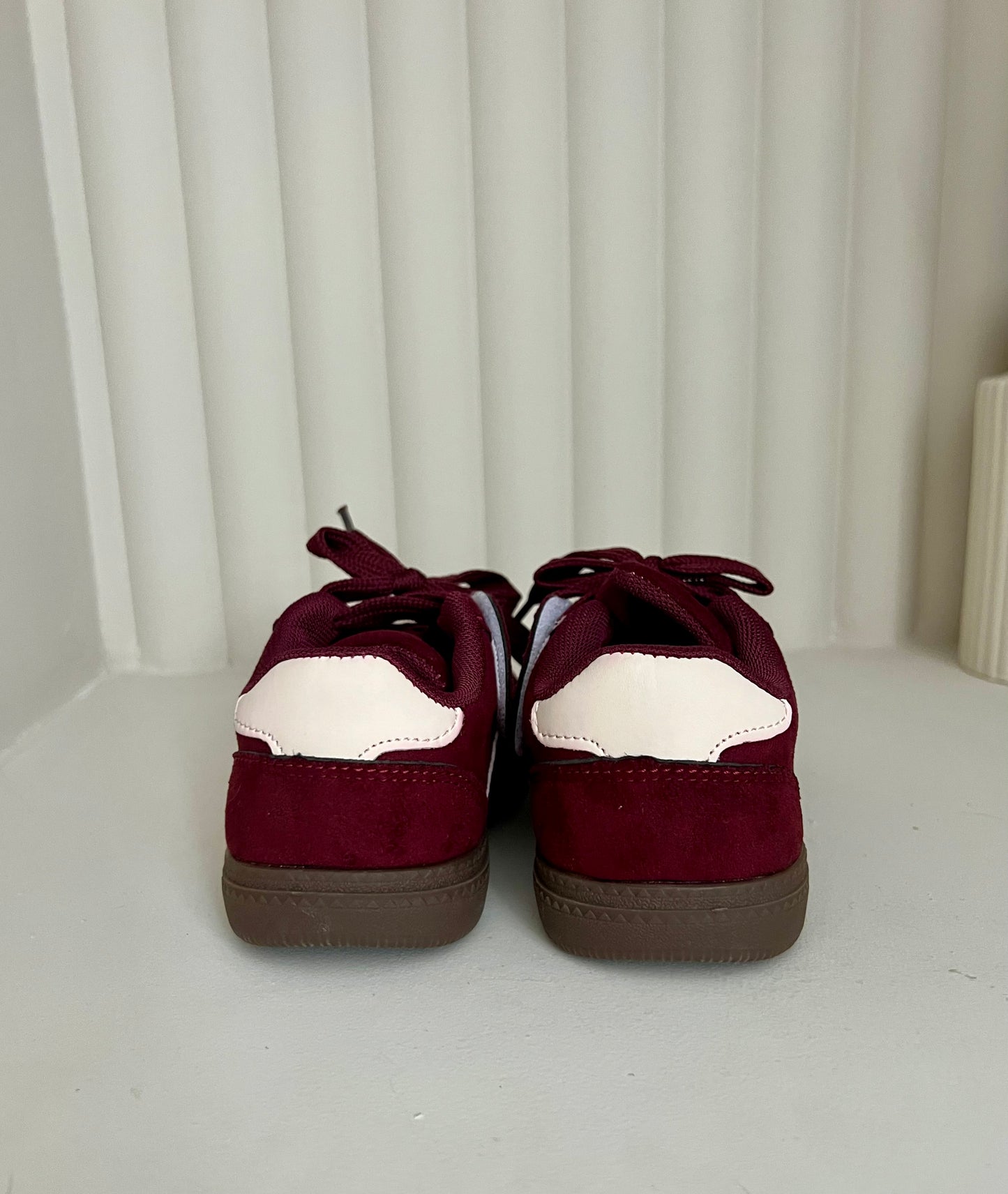 Children’s Burgundy Trainers
